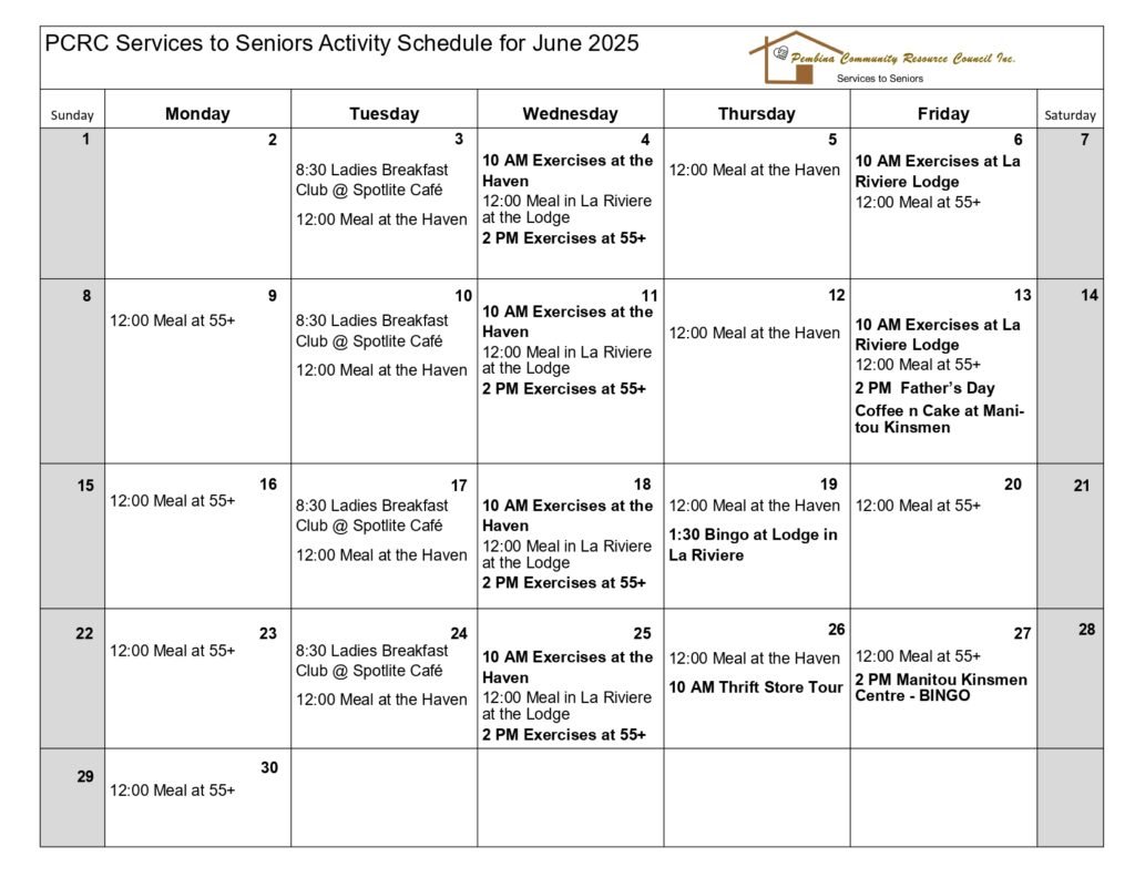 PCRC-June 2025 Calendar